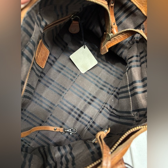 Vintage Leather Frye Handbag - Picture 5 of 8